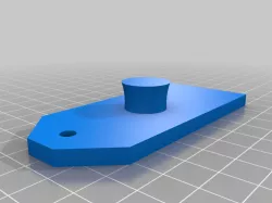 Leather Key Fob Key Ring  Template