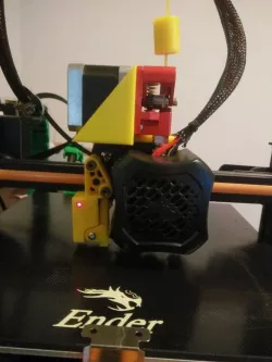 LED print bed levelling indicator