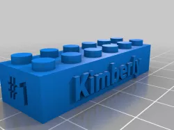 LEGO Brick Kim