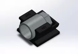 Locking Lug Nut Key Mount