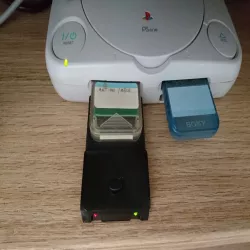 Low profile wireless plastic cover for PS1