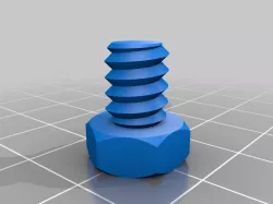 M6 x 10mm bolt