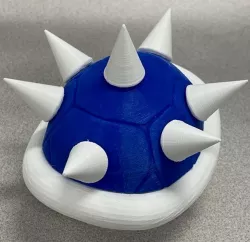 Mario Kart Blue Spiny Shell