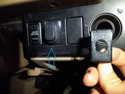 mazda b2600 dashboard switch WITH HOLE