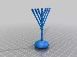 Menorah According The Rambam