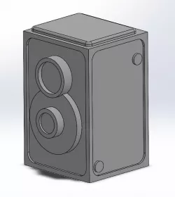 Mini TLR Camera Medium Format