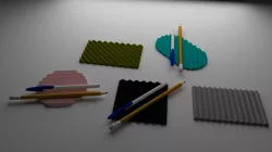 Minimalistic pen holders - Line