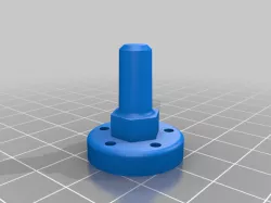 Mock Industrial Flange 12mm Pipe Prop