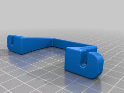 Mounting bracket for IKEA KOPPLA cable socket