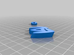 My Customized iamburny's v2  Text - Name Keyring / Keyfob