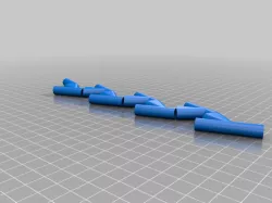 My Customized Parameterized Tesla valve straw