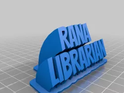 name plate