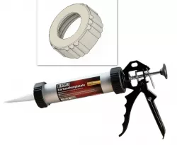 Nut cartridge gun silicone / Scaffolding hook