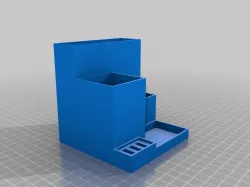 Pen Holder with Calculator Slot