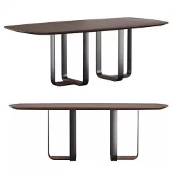 Piedmont pedestal table 3D model