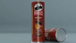 Pringles BBQ Crisps 3D model