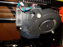 Prusa MK3S+ upgraded fan duct and mounts for Phaetus Rapido hotend