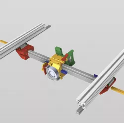 Rail MGN 12 sur XY Hypercube evolution