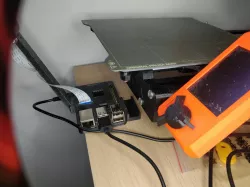 Raspberry Pi 3 box + camera arm for Prusa MINI front