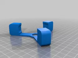 RC plane wheel wedge STL version.