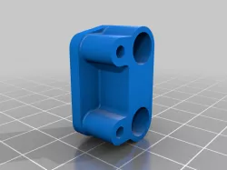SCX6 Reefs RC servo mount adapter