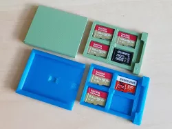 SDcard container, compact and tough