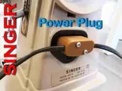 Singer Sewing Machine Power Plug
