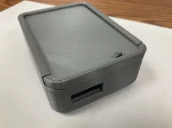 Sliding soap dish (with lock/key)