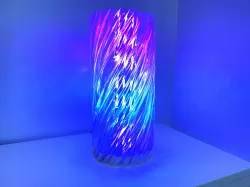 Spiral RGB LED Lamp