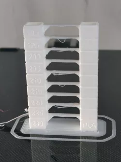 Temperature towers for printers with Auto Leveling (PLA and PETG)