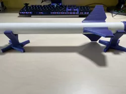 Trupový držák pro modely raket 35mm / Rocket holder 35mm