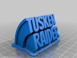 TUSKEN NAMEPLATE