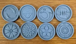 Vagabond Pai Sho Sculpted Tiles