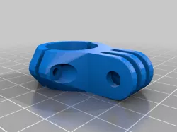 Veteran Sherman roll cage GoPro mount clamp