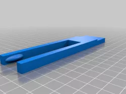 Virtual blind clip
