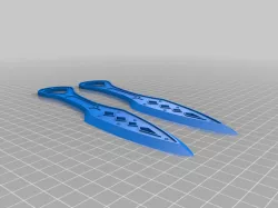 Wraith Kunai halves