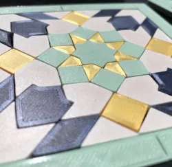 Zellij Moroccan Tile Coaster - MMU & Multipart