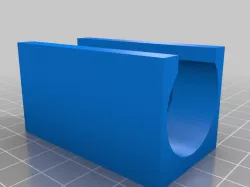 1” Pex jig to create a straight line. 