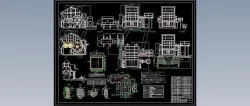 2022 IMPACT CRUSHER COMPLETE SET OF DRAWING 3D model