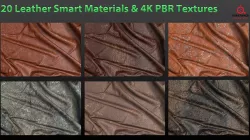 20Leather Smart Materials- 4k PBR Texture Texture