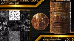 31 Grunge For Substance Painter and 476 Textures Texture