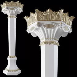 3D model column 3D model