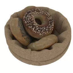 3d Models Food Bagels Low-poly 3D model