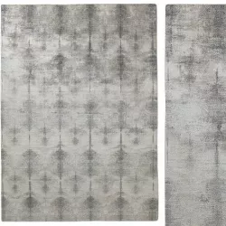 ADELA HAND-KNOTTED WOOL SILK RUG 3D model