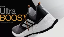 Adidas ULTRABOOST concept running shoe 3D model
