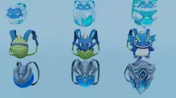bag 9x Crystal Soul Cutesy Dragon Yeti Buddy 3D model