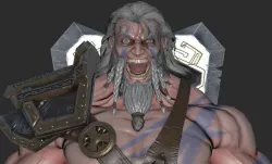 Barbarian 3D model