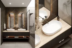 Bathroom Interior scene CORONA RENDER 3D model