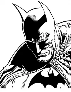 Batman stencil 13