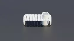 Bench Park - MAKI 3D model